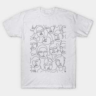 Crowded Girls T-Shirt